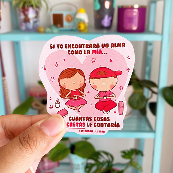 Sticker Si yo encontrará – Jelly Cherry Accesorios
