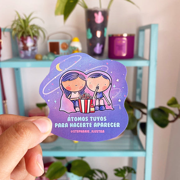 Sticker Átomos tuyos