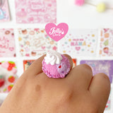 Anillo helado de mora