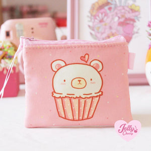 Monedero Cupcake de Oso