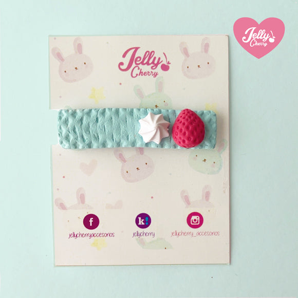 Broche de cabello Suavicrema Azúl