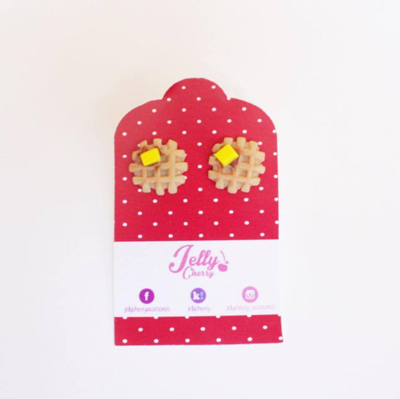 Aretes de Waffle